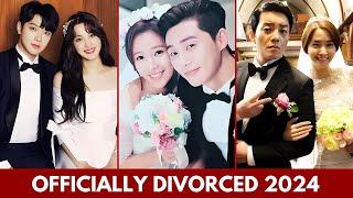 TOP KDRAMA COUPLES WHO OFFICIALLY GOT DIVORCED IN REAL LIFE 2024 #marriage #kdrama