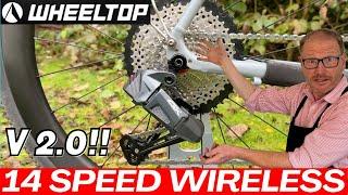 14 Speed Wireless Chinese Gravel Groupset - Wheeltop EDS GeX Install & Ride