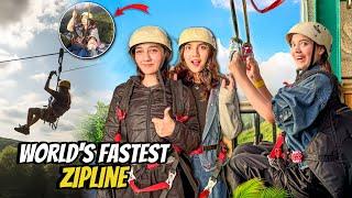 World’s Fastest Zipline in Mountains|Destination Wedding Ka Soch Liya?|Sistrology