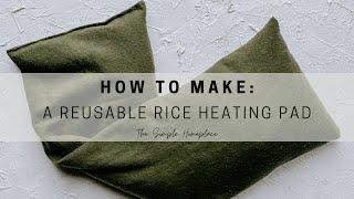 DIY Rice Heating Pad