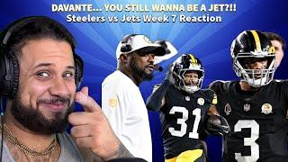 MAYBE RUSSELL WILSON IS THAT GUY! + BEANIE BISHOP MASTER CLASS?!! (Steelers vs Jets Week 7 Reaction)