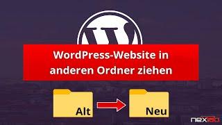 WEBSITE auf gleichem SERVER in einen ANDEREN ORDNER umziehen