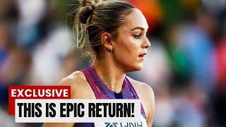 Wow!! Abby Steiner Is Finally Back For The 2025 Season || Track and Field 2024