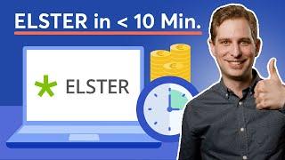 Elster Online in ＜10 Min: Steuererklärung für 2023 selber machen! | Mein Elster Portal 2024