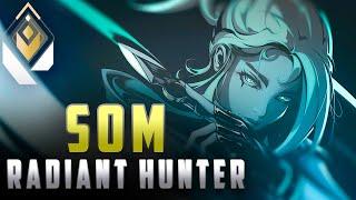 SOM - RADIANT HUNTER | VALORANT MONTAGE #HIGHLIGHTS