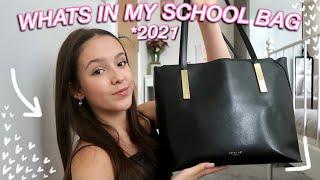 what's in my school bag 2021!  uk