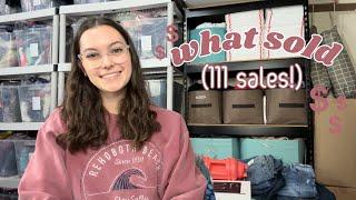 My November 2024 Sales on Poshmark & Mercari! What sold fast & for profit! How to make money online