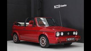 Golf MK1 1.8 Cabriolet 1990 | Presentation | Test drive