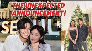 LEE MINHO'S UNEXPECTED ANNOUNCEMENT ON CHRISTMAS DAY! CONGRATULATIONS!