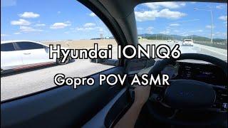 Hyundai IONIQ 6 Long range , city and highway driving POV Gopro ASMR