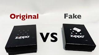 ZIPPO ORIGINAL VS ZIPPO KW / PALSU / FAKE (REVIEW INDONESIA)