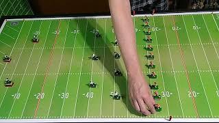 Practicing EFHL Electric Football Kickoffs Part 1