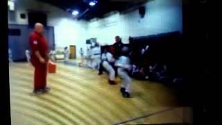 Chris Martineau sparring 1