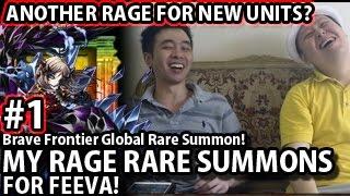 Brave Frontier My Rage Rare Summon For New 7 Stars Units! #1 【ブレイブフロンティアレア召喚】