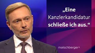 Christian Lindner (FDP) über das Ende der Ampel und den kommenden Wahlkampf | maischberger