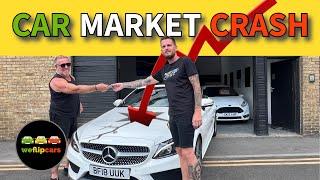 CAR MARKET PRICE CRASH | WE FEEL THE EFFECTS WITH THIS MERCEDES