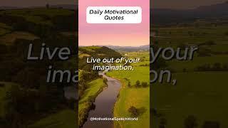 Live out of your imagination, not your history —Stephen Covey #shorts