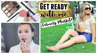 Get Ready With Me + Farmers Market HAUL!  | Shannon Sullivan