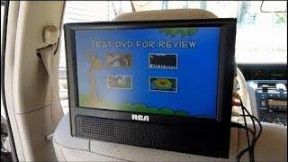 Review of RCA 9  inch Dual Screen Mobile DVD System & Video Player for Car