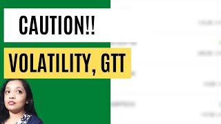 Update : AVOID this during high risk trade. And always use stop loss, especially options !