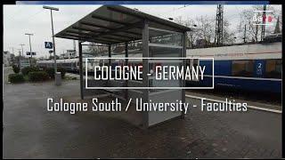 Cologne South, Dasselstraße, University of Cologne (Universität zu Köln) [4k, 8k] Walking Tour, Food