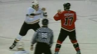 George Parros vs Eric Godard Jan 19, 2007