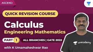 Calculus Part 1 | Quick Revision Course | Engineering Mathematics | Umamaheshwar Rao