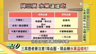 三高患者要注意！降血壓、降血糖水果這樣吃！ 健康2.0