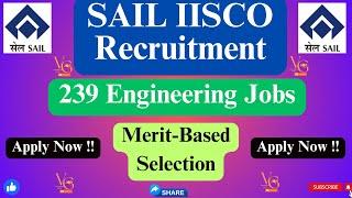 SAIL Recruitment 2023 || Apply Online for 239 Trade Apprentice Posts || Vacancygate ||