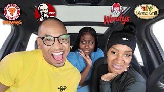 LETTING THE PERSON INFRONT OF US DECIDE WHAT WE EAT ft. TC & Tanaania | QUITE PERRY