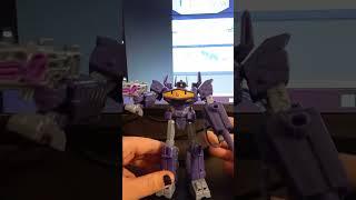 Shockwave from transformers earthspark figure review #transformersreview #transformerscommunity