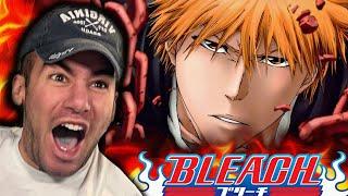 REACTING to ALL 'BLEACH' OPENINGS (1-15) for THE FIRST TIME !!