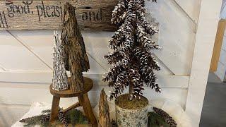 Winter Decor from Natural Materials