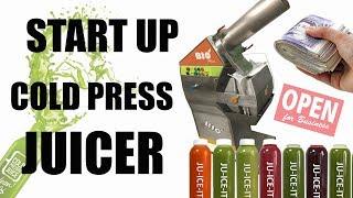 START UP COLD PRESS JUICE BUSINESS COMMERCIAL JUICER BIO MINI