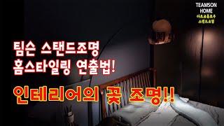 팀슨 스탠드조명 인테리어 연출하기