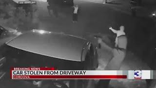 Cordova woman's car stolen from her driveway