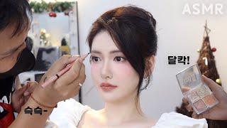 메이크업샵 ASMR 미스 베트남 메이크업 아티스트님께 받아본 트렌디한 웨딩 헤어 메이크업!