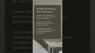 WebAssembly (WASM) - Is this the end of JavaScript? | WebAssembly (WASM) is the new Web Power