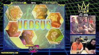 MvC2 @ Fight Kingdom 2024 Day 2: Top 16 - The Dantist (MSS) vs Worldmatchue (Illan) 2/3