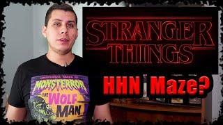 Halloween Horror Nights  2018 Update #1 Stranger Things Maze?