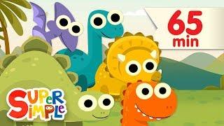 10 Little Dinosaurs + More | Kids Songs | Super Simple Songs