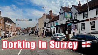 Walking in Dorking UK | Town in England 󠁧󠁢󠁥󠁮󠁧󠁿