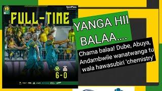 MBWADUKE: YANGA HII BALAA KUBWA CAF/ YAUBONDA HASA IKIUA 6-0/ CHAMA, PACOME, KI, MUDATHIR...