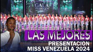 LAS MEJORES EN LA PRESENTACIÓN MISS VENEZUELA 2024