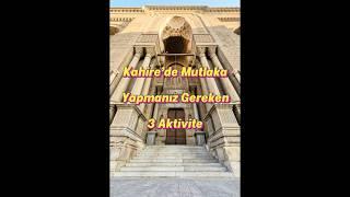 Kahire’de Yapmanız Gereken 3 Aktivite!! #travel #seyahat #reklam #kahire #gezi #mısırpiramitleri