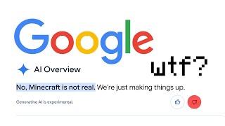 Google AI search is destroying Minecraft.