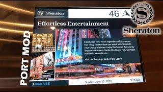 BURNING FAST Westinghouse (mod by PORT) High-Speed Elevators - Sheraton Times Square in NYC