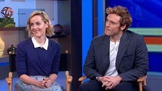 'Catching Fire' Stars Sam Claflin and Jena Malone