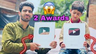 Youtube Gave Me 2 Silver Play Buttons ||Umer Qureshi