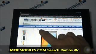 Ramos i8c 8.0 Inch Intel Atom Z2520 Dual Core Android 4.2 1GB RAM and 8GB ROM Phablet